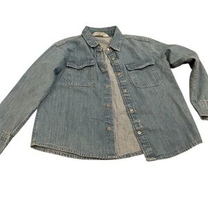 Classic Blue Denim button-down shirt